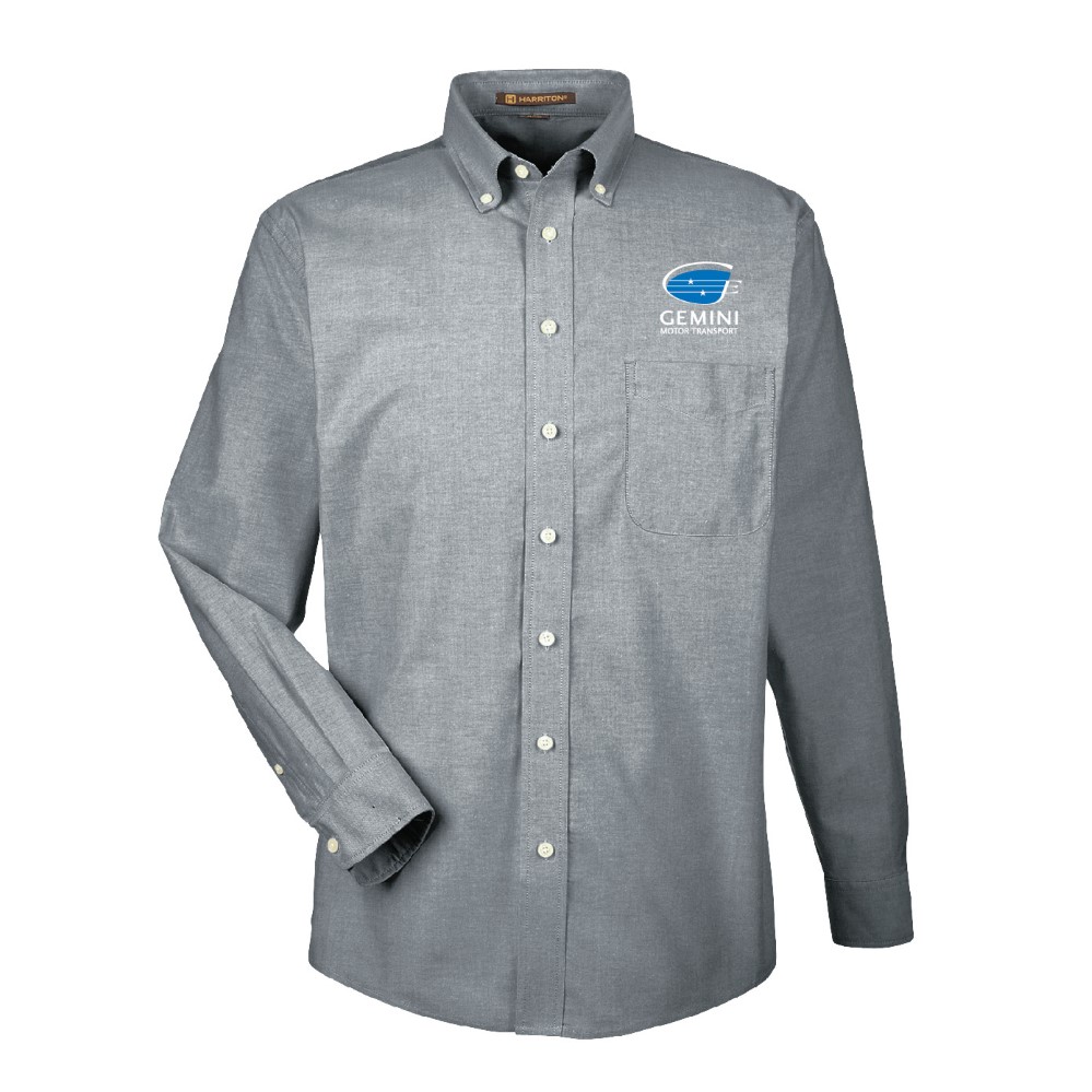 Men's Long Sleeve Oxford